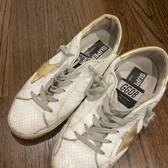 Golden goose gold and white 37 - Picture 2 of 4